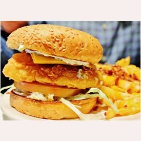 Peri Peri Fillet Burger 